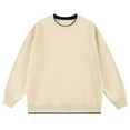 thumbnail image 1 of pstuiky camisa de manga larga para hombre, Camiseta deportiva de dos piezas para hombre, estilo casual, transpirable, con cuello redondo y manga larga, de color liso camisetas de hombre xxxl, 1 of 3