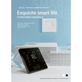 thumbnail image 4 of Four Pipe Wifi Voice Intelligent Room Thermostat Digital Programmable Temperature Controller for Air Conditioner (BAC-006- EW, Black), 4 of 10