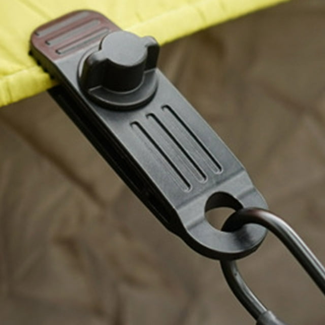 YAOMOBB Clip de Tente Robuste Clip de Bâche Robuste Pince de Verrouillage Portable Auvent Tente Design Unique