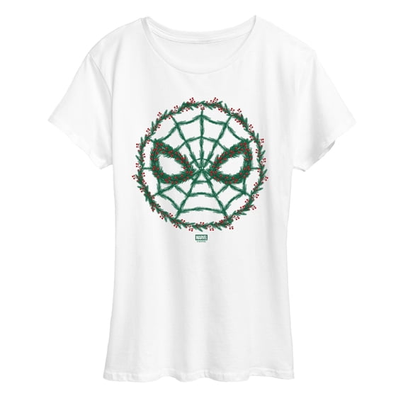 Marvel - Spider Man Wreath - Women's Short Sleeve Graphic T-Shirt