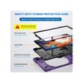 thumbnail image 3 of Case for Lenovo Tab P11 Pro 11.5 inch 2020 Model TB-J706F TB-J706L Protective Cover with 360 Swivel Kickstand Handle Hand & Shoulder Strap, 3 of 7