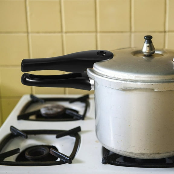WHAMVOX 2 Pcs Pressure Cooker Handle 20.00X5.60X3.50CM Black