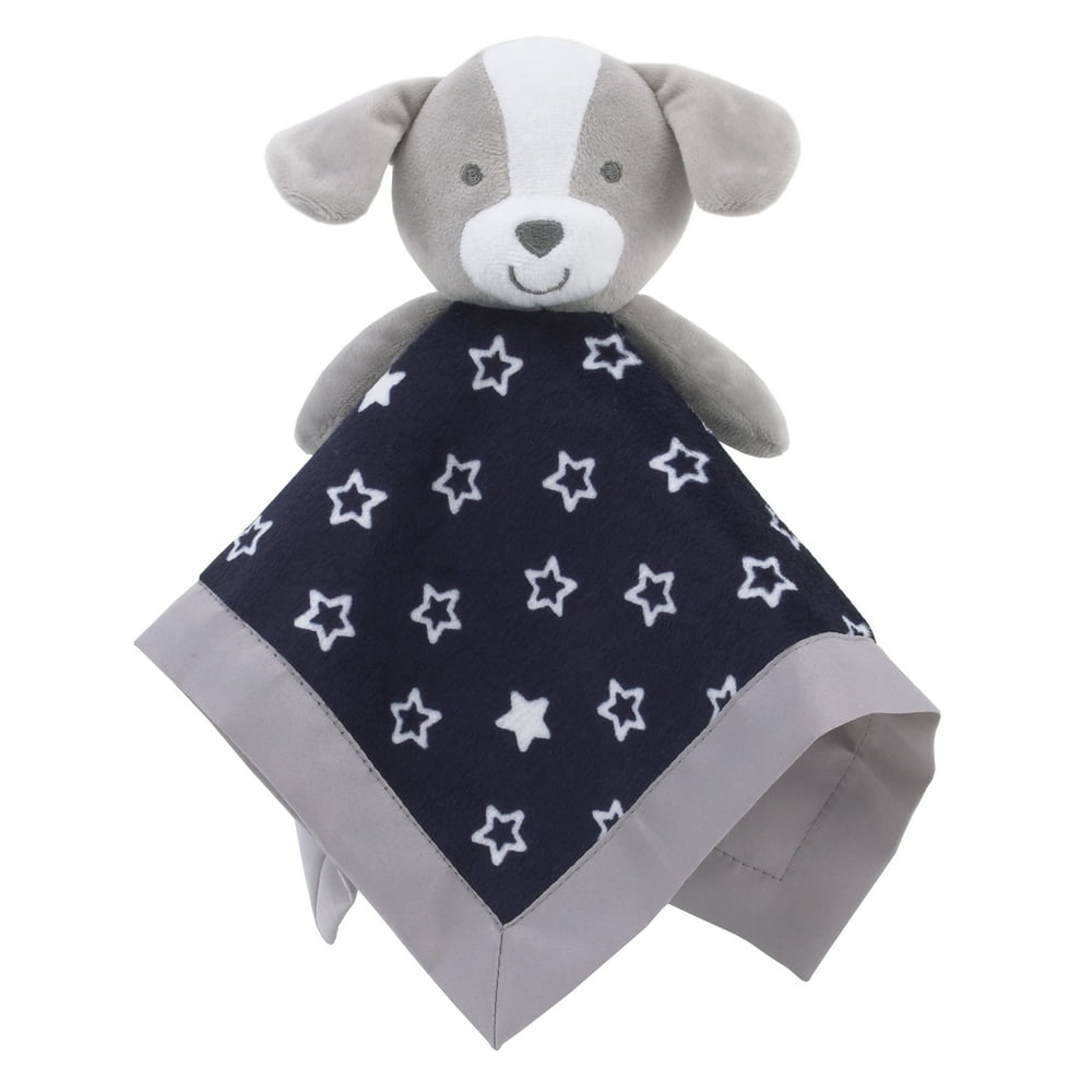 blue dog lovey blanket