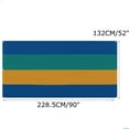 thumbnail image 4 of Waterproof Tent Roof Cover Printed Strips Playground Swing Set Replacement Tarp, 4 of 8