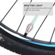 thumbnail image 3 of GOOHOCHY 4 bombillas LED para rueda de bicicleta, luces de colores para rueda de bicicleta, 3 of 8