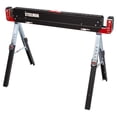 thumbnail image 1 of Sawhorse Steelman plegable con capacidad ajustable de 1300 libras, 1 of 1
