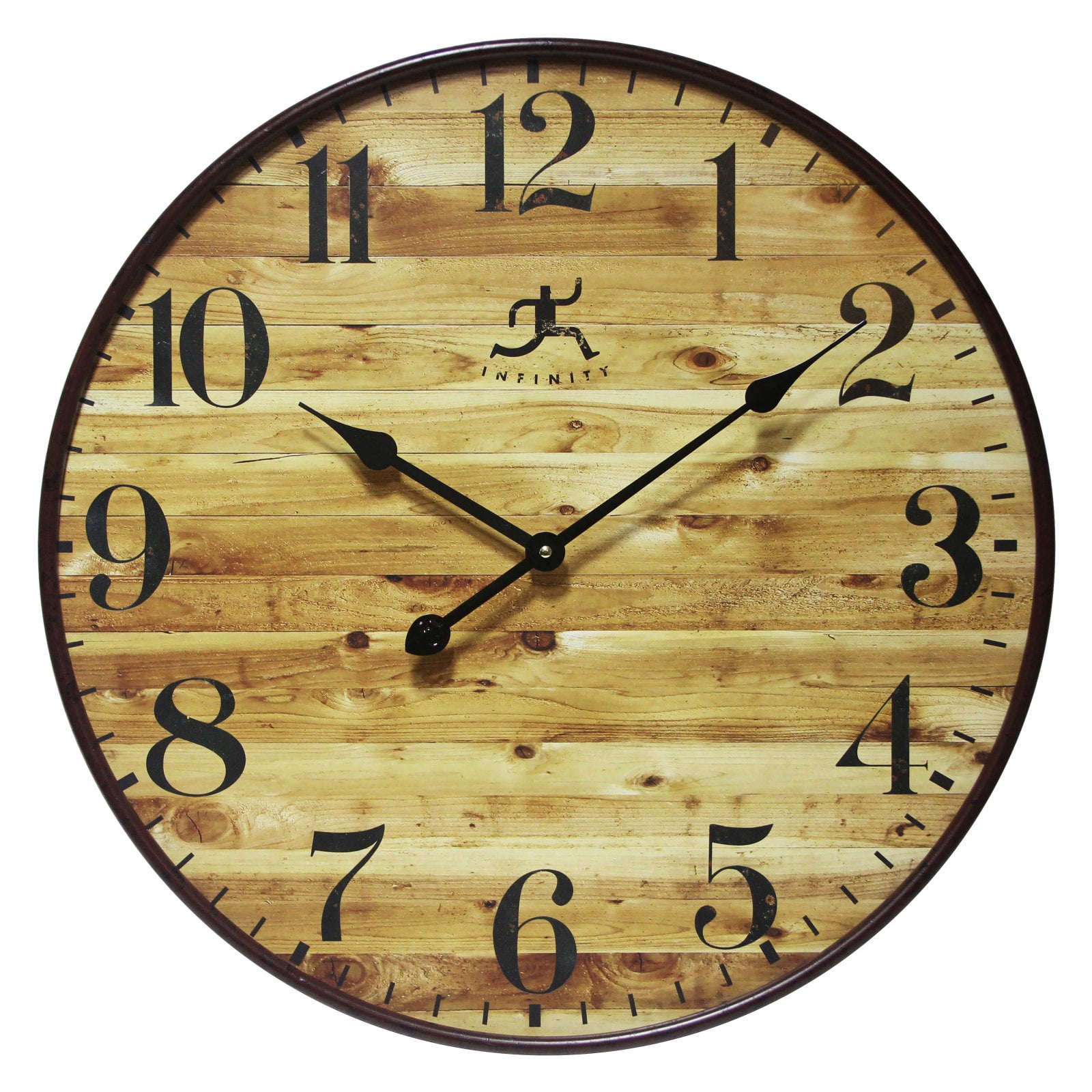 Infinity Instruments Eaglewood 24 diam. in. Wall Clock