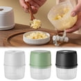 thumbnail image 3 of Electric Garlic Chopper ML Mini Food Processor, Portable USB Rechargeable Cordless Garlic Mincer with Stainless Steel Blades, OneTouch Small Veggie Chopper for Onion Ginger Nut Meat, 3 of 7