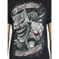 thumbnail image 5 of Humor Men's and Big Men's Smile Now Cry Later Masks Graphic Tee with Short Sleeves, Sizes S-3XL, 5 of 5