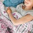 thumbnail image 3 of 13 Year Old Girl Birthday Gifts, Best Gifts for 13 Year Old Girls, 13th Birthday Gifts Ideas for Girls, 13th Birthday Gifts for Girls Blanket 60"x50", 3 of 5