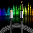 thumbnail image 3 of Cable TS Mono A RCA 6 35 Mm Interconexión Audio 1/4 Pulgada 1/2/3 M, 3 of 9