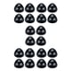 thumbnail image 1 of Eigraketly Ruedas de junta de rueda Universal de bola silenciosa 4X negro blanco silencioso autoadhesivo multiusos de acero inoxidable rodamiento Type5 NO5, 1 of 1
