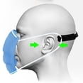 thumbnail image 3 of Naierhg 10Pcs Adjustable Face Mask Ear Hooks Buckle Adults Kids Earache Prevention Fixer, 3 of 7
