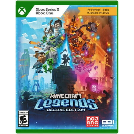 Minecraft Legends Deluxe Edition for Xbox One & Xbox Series X S [New Video Game]