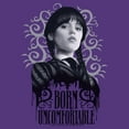thumbnail image 2 of Mens Wednesday Born Uncomfortable T Shirt, 2 of 3