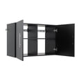 thumbnail image 4 of Prepac HangUps 36" Upper Storage Cabinet, Black, 4 of 9