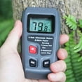 thumbnail image 2 of Handheld Wood Moisture Test Meter LCD Moisture Tester for Wood Moisture Detector for Firewood Paper Humidity Measuring-Black, 2 of 10