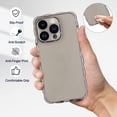 thumbnail image 5 of iPhone 14 Plus Case, Shockproof TPU Phone Case for iPhone 14 Plus (6.7 inch) Cover for Girls and Women, Light Black, 5 of 14