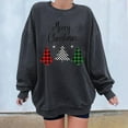 thumbnail image 2 of Dyegold Ugly Christmas Sweatshirt For Women Fall Savings Ladies Funny Xmas Tree Sweatshirt Graphic Crewneck Plus Size Shirts Holiday Teen Girls Casual Blouse Novelty Tops Merry Christmas Hoodie, 2 of 5