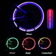 thumbnail image 5 of 4 Pack LED Tire Valve Cap Lights, Waterproof Car Wheel Lamps for Bicycle Motorcycle Truck, Auto Accessories Night Safety Reflector Lights Battery Powered, 5 of 9