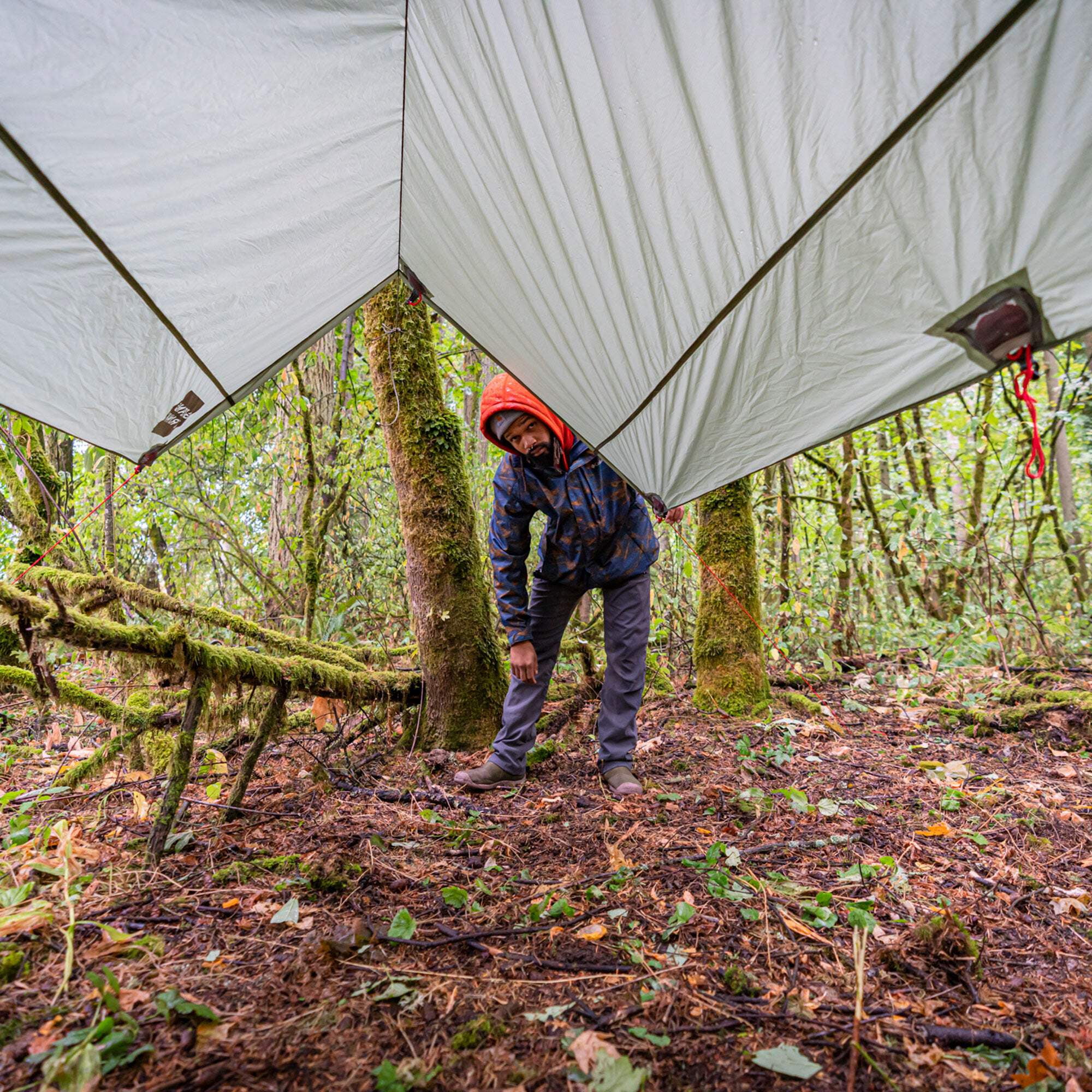 Grand Trunk MOAB All-In-One Shelter Hammock – 6-in-1 Ultralight Waterproof Shelter: Hammock, Rainfly, Bivvy, Lean-To, Tent Footprint & Sunshade