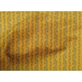 thumbnail image 4 of oneOone Cotton Poplin Dark Yellow Fabric Leaves & Flower Floral Quilting Supplies Print Sewing Fabric By The Yard 56 Inch Wide, 4 of 4