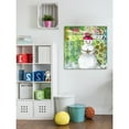 thumbnail image 5 of "Fa La La Snowman" by Jill Lambert Painting Print on Wrapped Canvas, 5 of 5