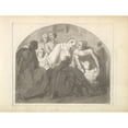 thumbnail image 3 of Frederic Leighton 14x12 Black Modern Framed Museum Art Print Titled - A Burial Scene (ca. 1849), 3 of 5