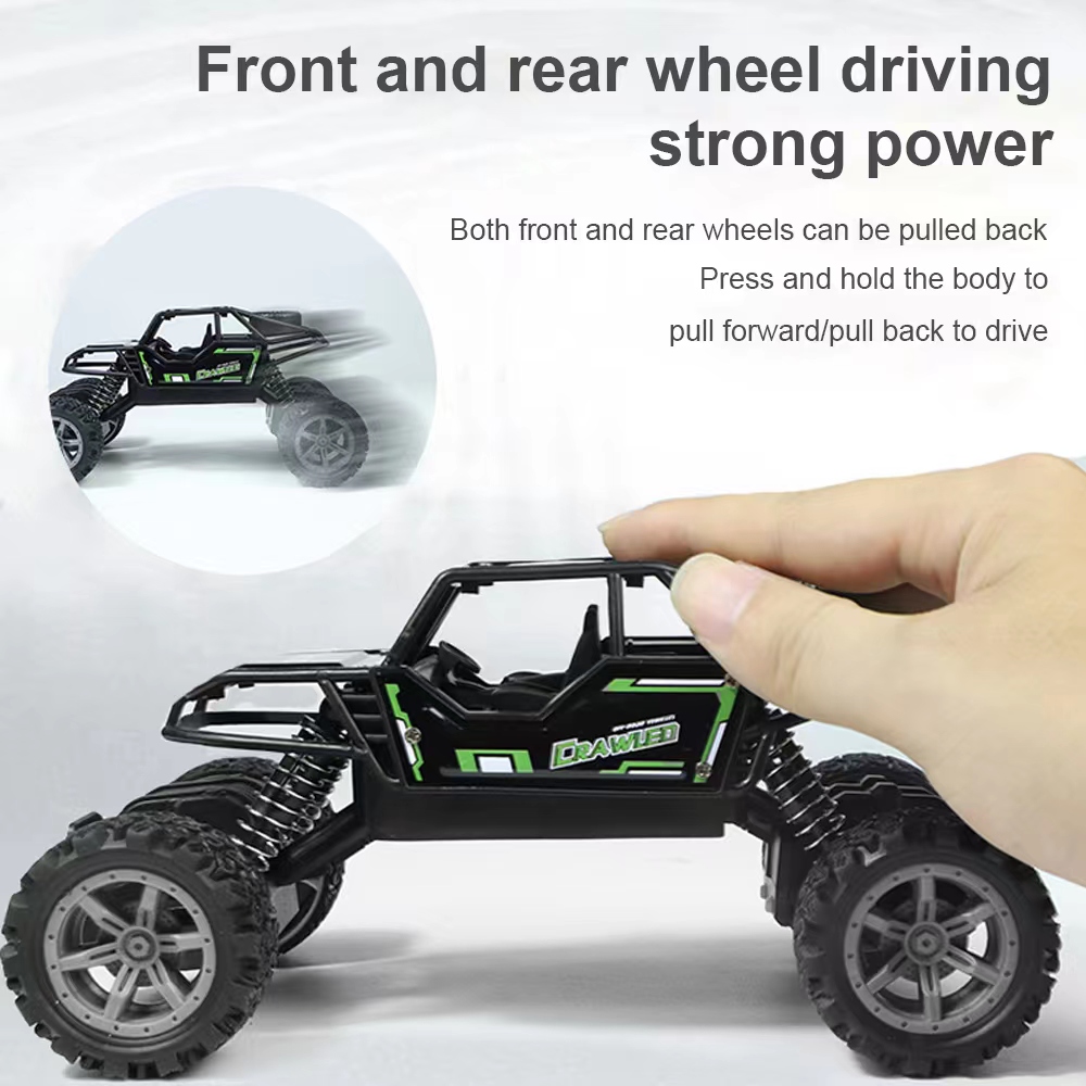 Dkeof Pull Back Cars Toys,Friction Powered Trucks for Kids,Alloy Off-Road Climbing Vehicles,Car Toys for 3-12 Year Old Boys Girls.