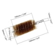 thumbnail image 4 of Utoolmart Brosse de Nettoyage pour Tube en Fil de Cuivre, Brosse de Nettoyage Ronde pour Cheminée, Brosse de Nettoyage à Interface Filetée M12, Diamètre 50mm 160mm Longueur, 2 Pcs, 4 of 4