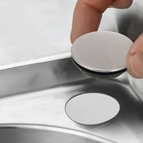 WHAMVOX  2 Pcs Kitchen Sink Cover Hole Plug Replacement Faucet Basin