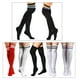 thumbnail image 4 of 7 pares de calcetines hasta la Medias por de la Calcetines con para mujer hasta el muslo Yinane Calcetines por encima de la rodilla, 4 of 8