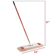 Libman 24 Inch Cotton Dust Mop Refill - Machine Washable Mop Head Replacement