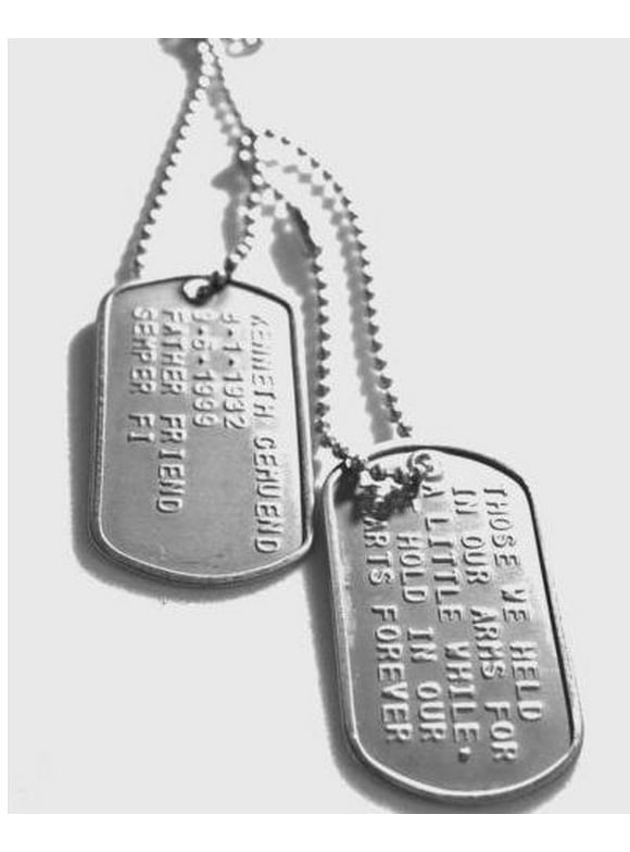 What Do You Put On Military Dog Tags