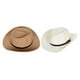 thumbnail image 1 of 2x Sombreros de vaquero Sunnimix de Ala grande Blanco sombreros para sol para mujer, 1 of 8
