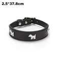 thumbnail image 2 of Collar para perro con soporte de cuero premium: brinda protección para perros aventureros, 2 of 5