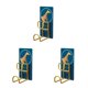 thumbnail image 5 of Inteprter Gancho de pared Adhesivo para ahorrar espacio Adhesivo plegable Percha impermeable Estante de pared sin rastro para baño Cocina Animal Type1 NO1, 5 of 6