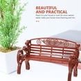 thumbnail image 4 of 2Pcs Bench Model Decorative Small Bench Photo Prop Small Bench Garden Furniture, 4 of 8