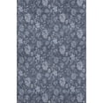 thumbnail image 2 of Addison Rugs Mayfield Washable Transitional Floral Blue Rectangle Rug, 8' x 10', 2 of 6