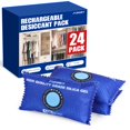 thumbnail image 1 of FURWEY Paquetes desecantes recargables de 100 g, 24 unidades, 1 of 8