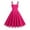 A01^Hot Pink, variant on Women's 1950s Evening Prom Dress Vintage Party Retro Formal Wedding Guest Rockabilly Pinup Audrey Hepburn Dresses
