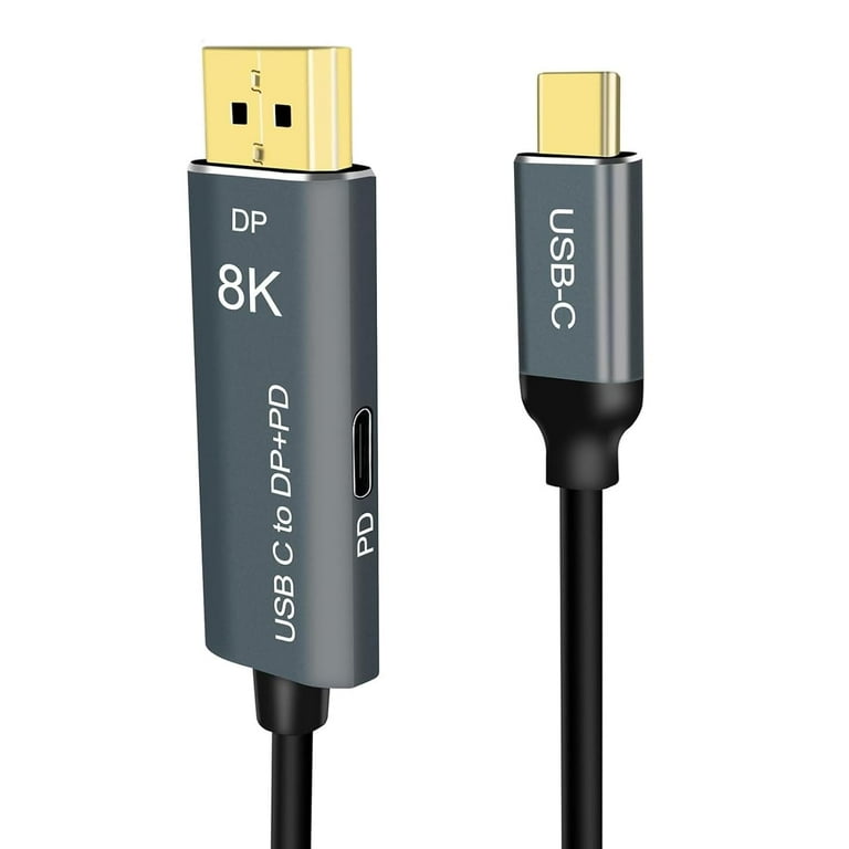 240hz Displayport To Usb C 144hz YTGRF-USB C To DisplayPort Cable