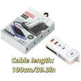 thumbnail image 3 of TIEVOSA Port USB with Extension Cord and Universal Fast Charging Hub for Multiple Devices Function Quick Charging Socket 2PD + 2USB, 3 of 7