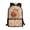 Capybara Watermelon Pattern Design, variant on Uourmeti High Quality 17 Inch School Backpack for Travel Camping, Universal Matching Lightweight Modern Design Daypack, Cow Flowers