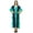 Green, variant on Bimba Designer Collection Ladies Pannel Caftan Long Kaftan Night Gown Cover Up Maxi Dress