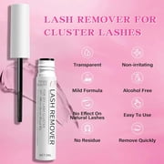 VEYESBEAUTY DIY Cluster Lash Aftecare Kit Lash Transparent Color Shampoo Remover Cleaner Kit