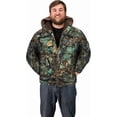 thumbnail image 7 of TrailCrest Men's Warm Sherpa Lined Hoodie Fleece Shirt Jacket, Classic Zip Up Camouflaged, XL, 7 of 7
