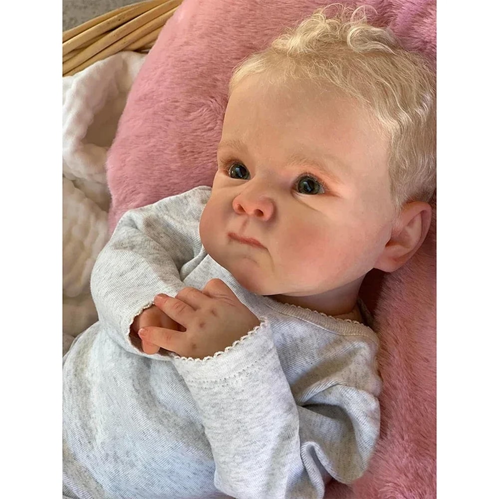Lifelike Reborn Baby Dolls - 20 inch Realistic Reborn Baby Doll Real Life Realistic Baby Dolls Poseable Full Vinyl Girl Body Baby  for Children 3+