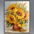 thumbnail image 3 of 5D DIY Taladro Diamante Pintura Flores Punto Cruz Kit Artesanía Arte La Pared Del, 3 of 9