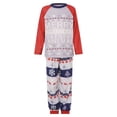 thumbnail image 2 of Family Matching Merry Christmas Pajamas Set Holiday Santa Tree Sleepwear Xmas PJS Set for Couples and Kids, 2 of 10